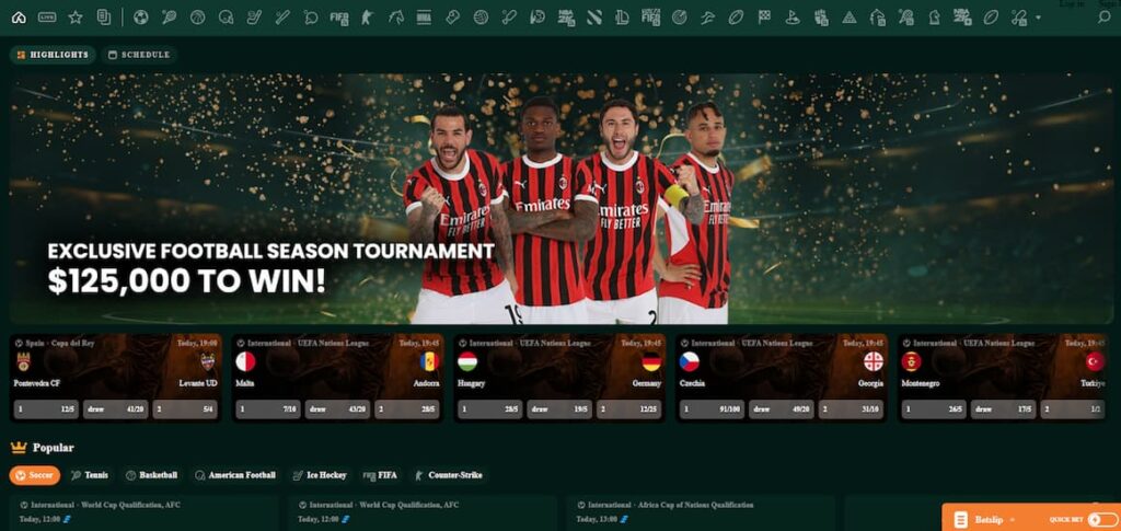 TG Casino – огромно портфолио от игри