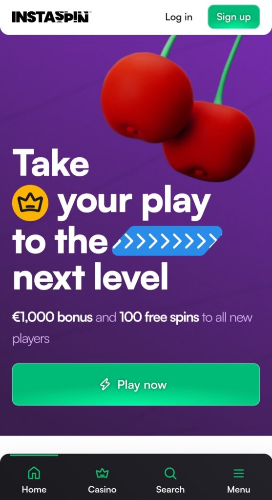 Instaspin online mobile casino