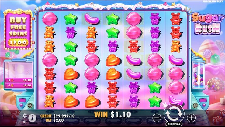 Sugar Rush Slot Review: Gameplay experience