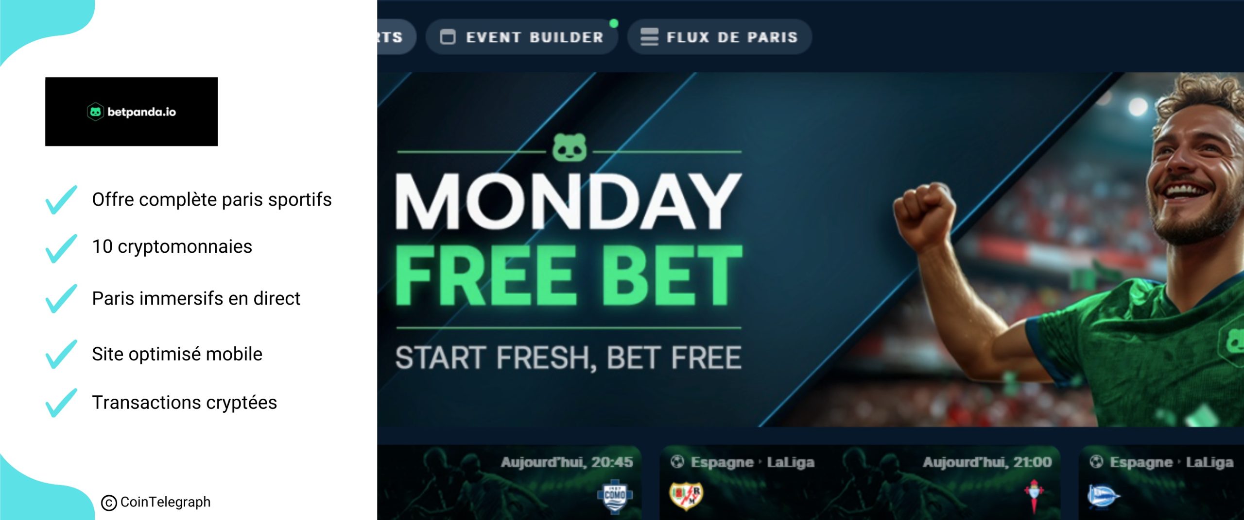 BetPanda, site web et bookmaker