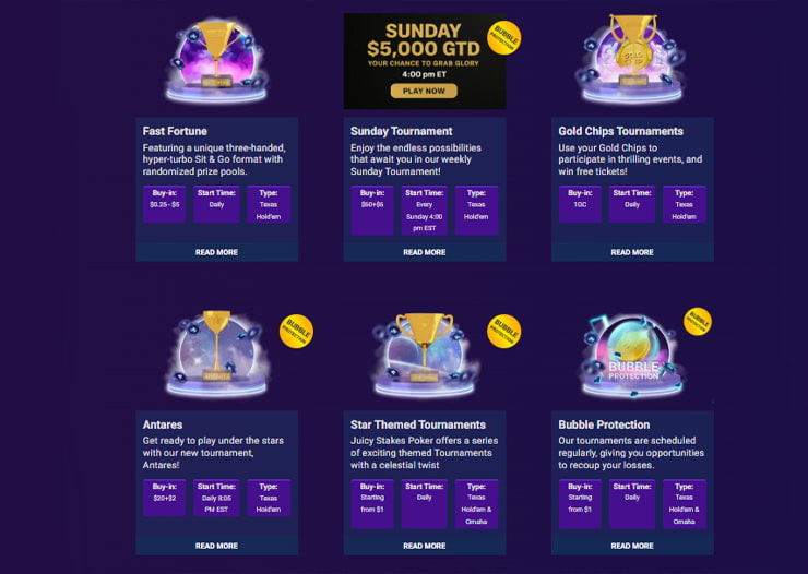 juicy stakes eth poker casino tournaments and guarantee