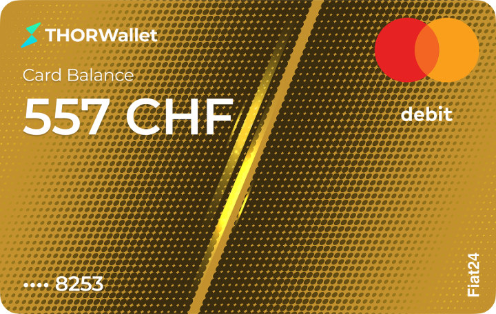 THORWallet plastic card